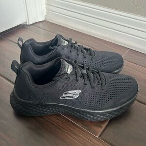 SKECHERS Men's Air Cooled Memory Foam Lace‎ Up Mesh Shoes 16898 9.5 Work Shoes